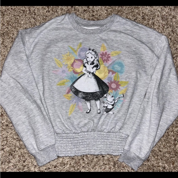 Disney Tops - Women’s M Disney Alice In Wonderland Sweater